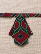 Crawax / Wax vagues OJ / Cravate pour femme / Tissu africain