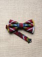 Noeud Mobali & mouchoir / Wax batik multicolore / Noeud papillon wax / Tissu africain