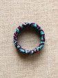 Lot de 3 bracelets / Wax conseillé vert / Trois bracelets / Tissu africain