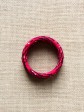 Lot de 3 bracelets / Wax hirondelles rose / Trois bracelets / Tissu africain
